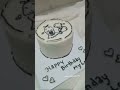 korean cake for today #giftideas #koreancake #minicake #cakebuttercream #shorts #ytshorts #cake