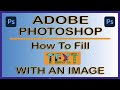 How To Fill Text With An Image Using Adobe Photoshop | CC |