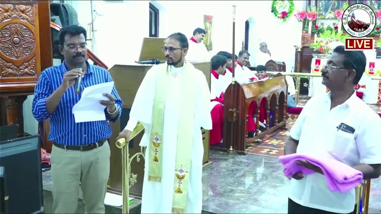 NEW YEAR SERVICE IN TAMIL 31-12-2025 @ 11:30 PM CSI CHRIST CHURCH SALEM