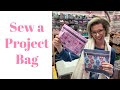 Make a vinyl project bag with me