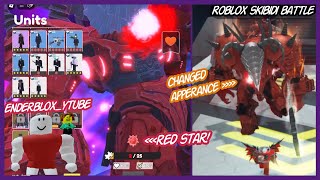 I Spent All My Robux To Upgrade An Drillman 2.0 To A Red Star In Skibidi Toilet Battle Roblox