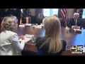 President Trump roundtable discussion with Prime Minister Trudeau & women entrepreneurs