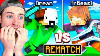 DREAM vs MrBeast Minecraft FIGHT Rematch (TECHNOBLADE)