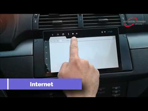 Autoradio BMW X5 E53 Android CarPlay GPS Bluetooth Écran Multimédia Poste radio D&rsquo;origine Pas Cher.