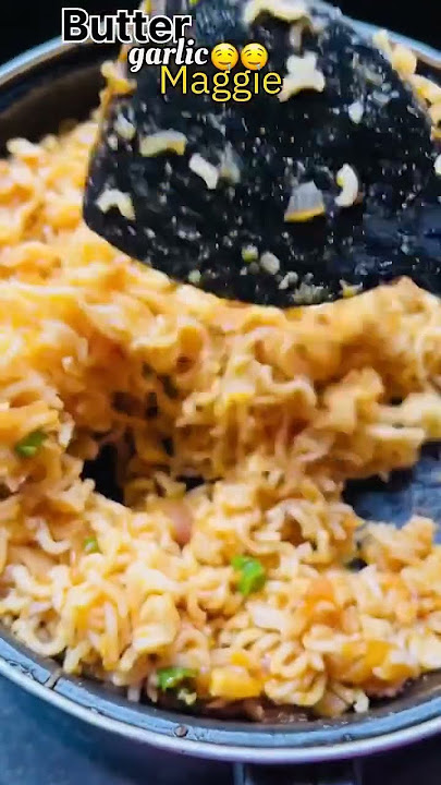 butter garlic Maggi 😋😋