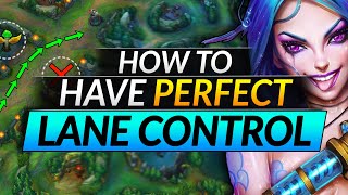 How to have PERFECT LANE CONTROL as Any Champion - Wave Management Tips and Tricks - LoL Pro Guide