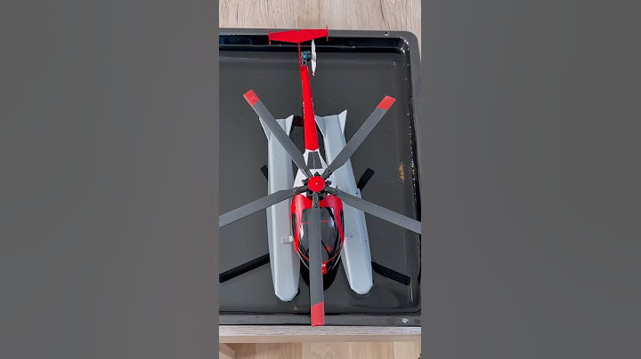RC Helicopter with Floats ✅
