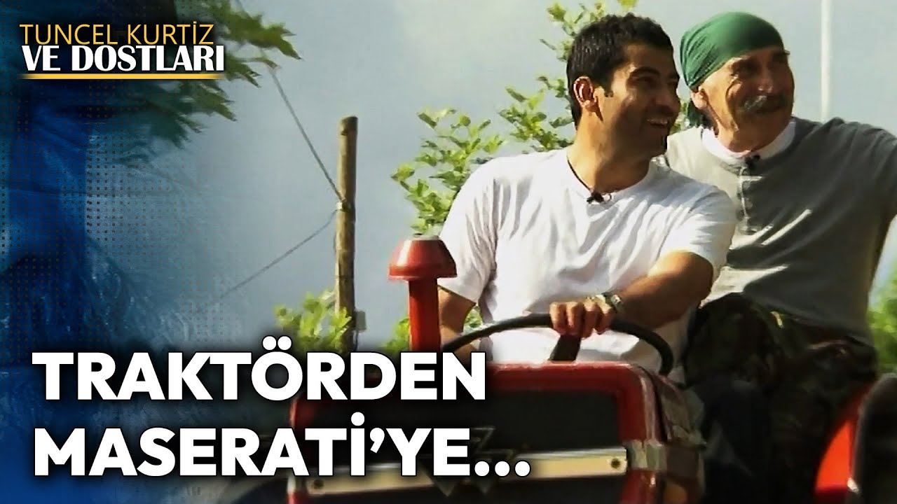 Kenan İmirzalıoğlu Traktör Sürüyor | Tuncel Kurtiz ve Dostları #kenanimirzalıoğlu