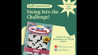 🧠🏌️ Swing Into the Challenge #wordsearch #crossword #logicpuzzles #puzzle #etsyshop #wordgames