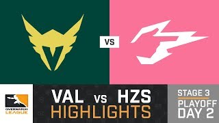 HIGHLIGHTS Los Angeles Valiant vs. Hangzhou Spark | Stage 3 | Playoffs | Day 2 | Overwatch League