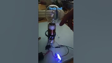 mini tesla coil diy⚡⚡⚡⚡ wireless power transmission project ⚡⚡👌👌👌🤟🤟#shorts video