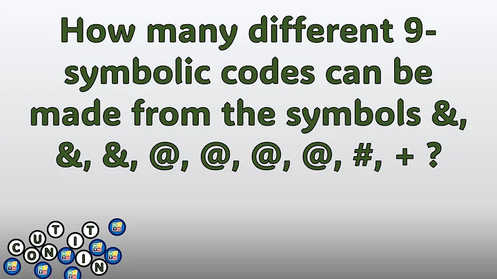 Count It In: different 9-symbolic codes from multiple identical symbols - DayDayNews