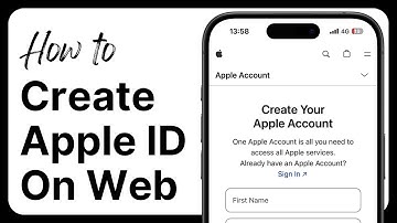How to Create an Apple ID on the Web (2025)