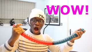 EATING THE WORLD'S LARGEST GUMMY WORM
