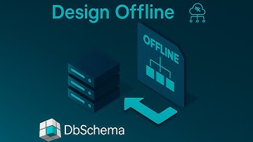 Design the Database Schema without Database Connectivity