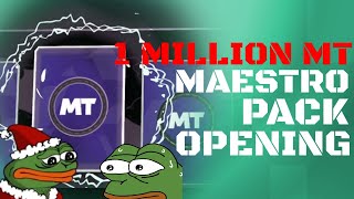 1 MILLION MT MAESTRO PACK OPENING in NBA 2K24 MyTEAM | 100 Overall Dirk is not worth these odds