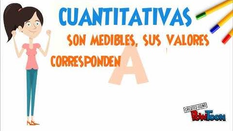 VARIABLES CUALITATIVAS Y CUANTITATIVAS