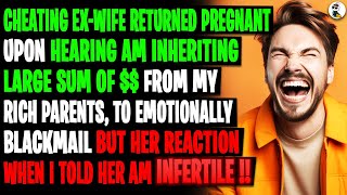 Cheating Ex-Wife Returned Saying She's Pregnant w/ My Baby To Claim Part Of My Million$ Inheritance