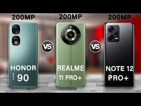 Honor 90 Vs Realme 11 Pro Plus Vs Redmi Note 12 Pro Plus Specs Review