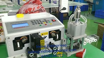 Automatic Ribbon wire cutting stripping machine