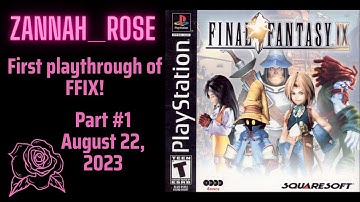First playthrough of Final Fantasy IX | Part #1