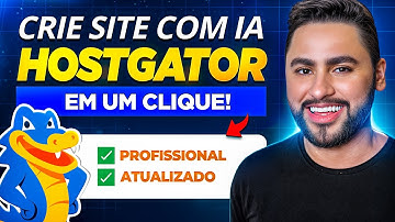 HOSTGATOR ATUALIZOU! Tutorial 100% Completo P/ CRIAR SITE COM IA (DOMÍNIO + HOSPEDAGEM + IA)