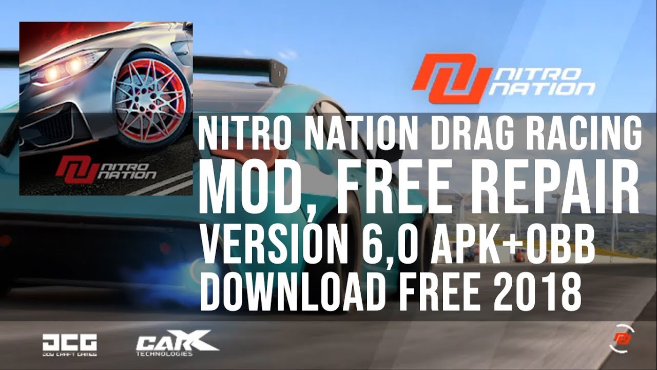 Nitro Nation Drag Racing (MOD, Free Repair) v6.0 2018 YouTube