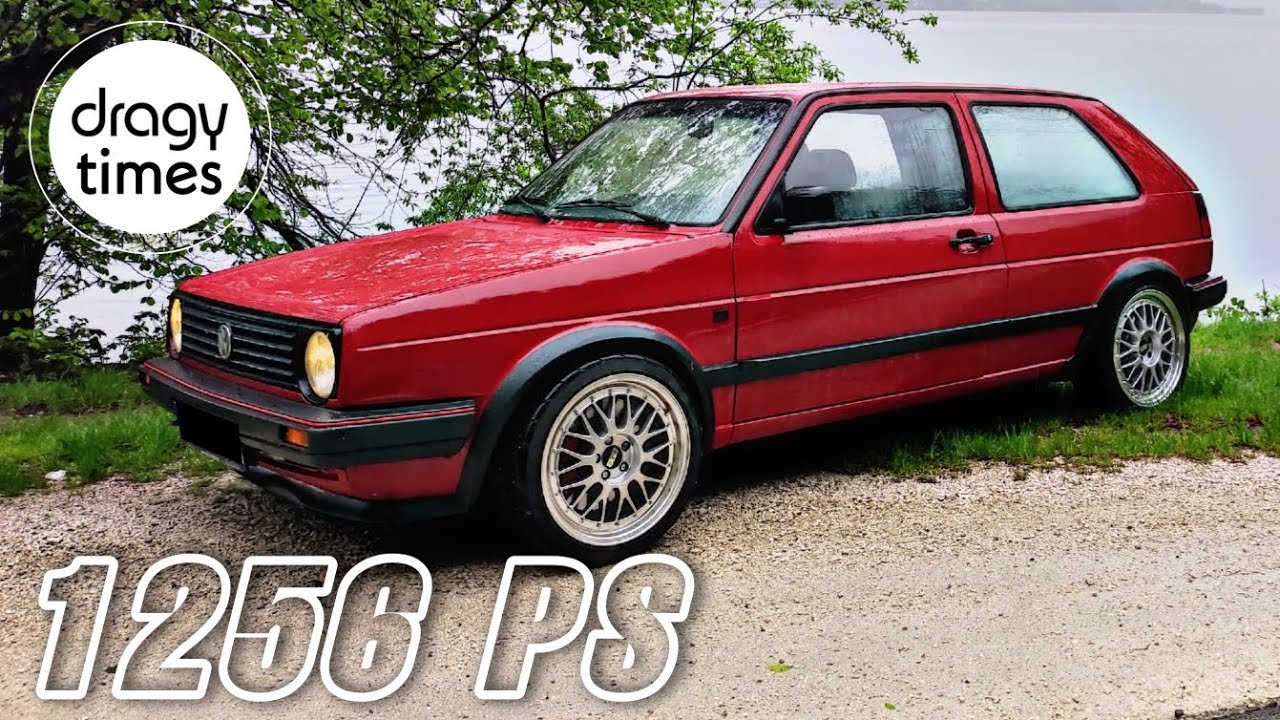 1256 PS VW Golf 2 VR6 R30 G45-1500 Turbo 4 Motion | 100-200 Km/h