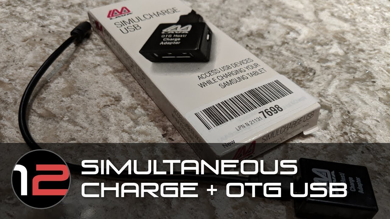 Simultaneous Charge + OTG USB - YouTube