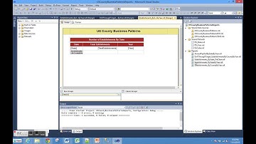 US County Business Patterns - SSRS - Drilldown + Subreport