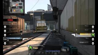 1v4 Glock clutch on train