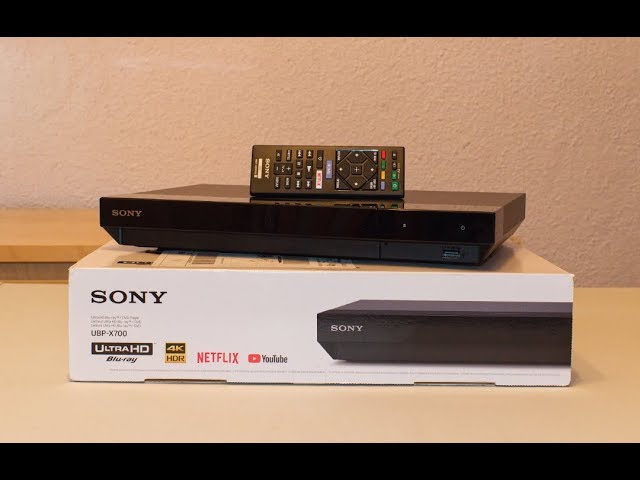 Sony UBP-X700, Lecteur Blu-ray 3D - 4K UHD