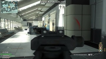 MW3 Mp7 Moab on Terminal - 43 Kill Game