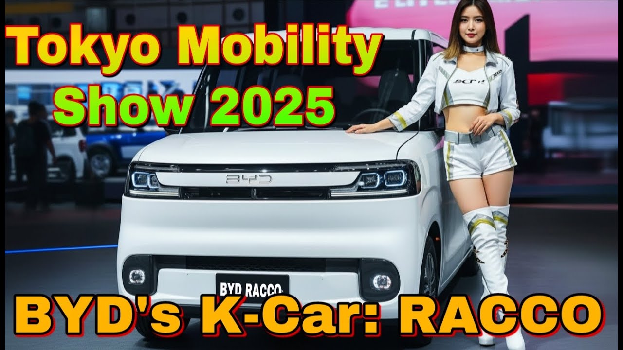 BYD's Game Changing K Car RACCO Sea Otter Hits Tokyo Mobility Show 2025 ...