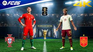 FIFA 26 - Portugal vs. Spain - FIFA World Cup 2026 Final Match | PC™ Gameplay [4K60] screenshot 2