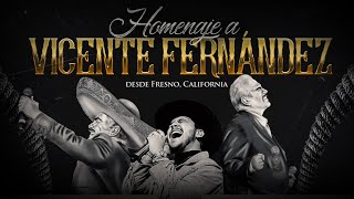 Christian Nodal brinda Homenaje a #VicenteFernandez (DEP) 🕊 desde Fresno, CA