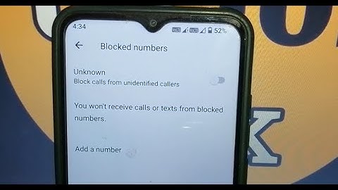 how to block number in poco c51 mobile !! poco c51 me number block kaise kare