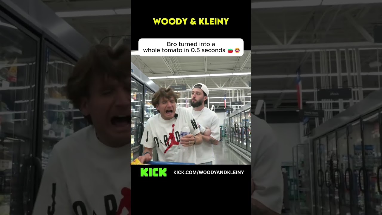 Full 24/7 Live Stream on Kick @woodyandkleiny  #usatour #kick  🍅😂