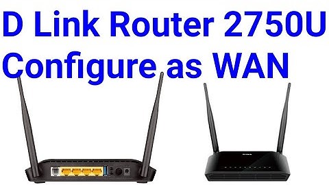 ##D-Link Make ADSL Router Model 2750U Configuration.#Five Step WAN ROUTER Configuration #