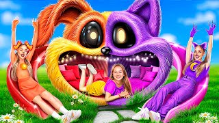 Wir Bauen ein Winziges Haus! CatNap vs DogDay! Poppy Playtime 3!