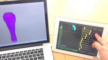 Interactive modeling with grasshopper3d+firefly+touchosc