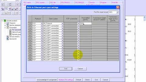 ต่อOPCกับMitsubishi Q03UDE PLC.wmv