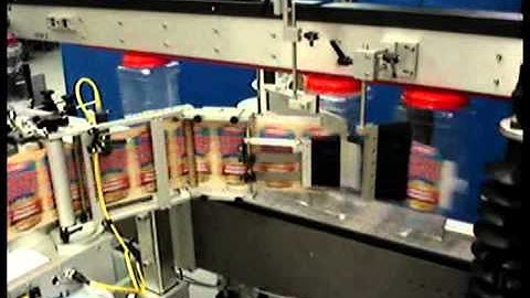 Palco presents the Model CP1000 Front and Back or Round Product Labeling System