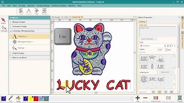 Change Letters on a Baseline with Hatch Embroidery