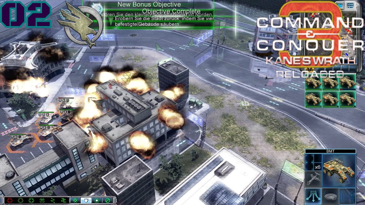 Pentagon [02] Command and Conquer 3: Kane's Wrath Reloaded - YouTube