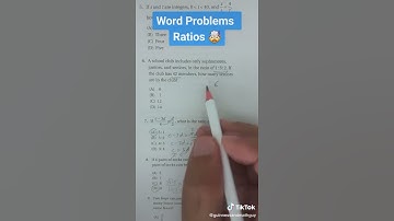 Woordproblemen Verhoudingen