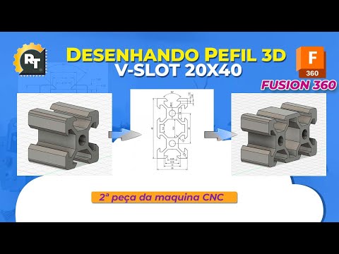 Perfil 3D V-Slot