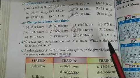 Class-4, Subject-Maths , Video-58,   Chapter-Time, Exercise-9.4, 9.5(Part1) By Mrs Surekha