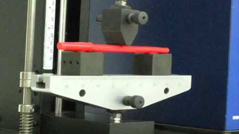 Bending Strength Test on a Universal Testing Machine