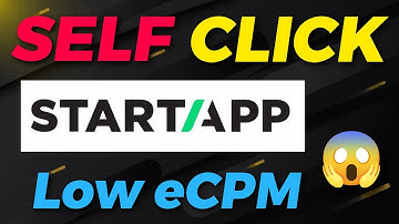 StartApp SELF CLICK EARNING 😱
